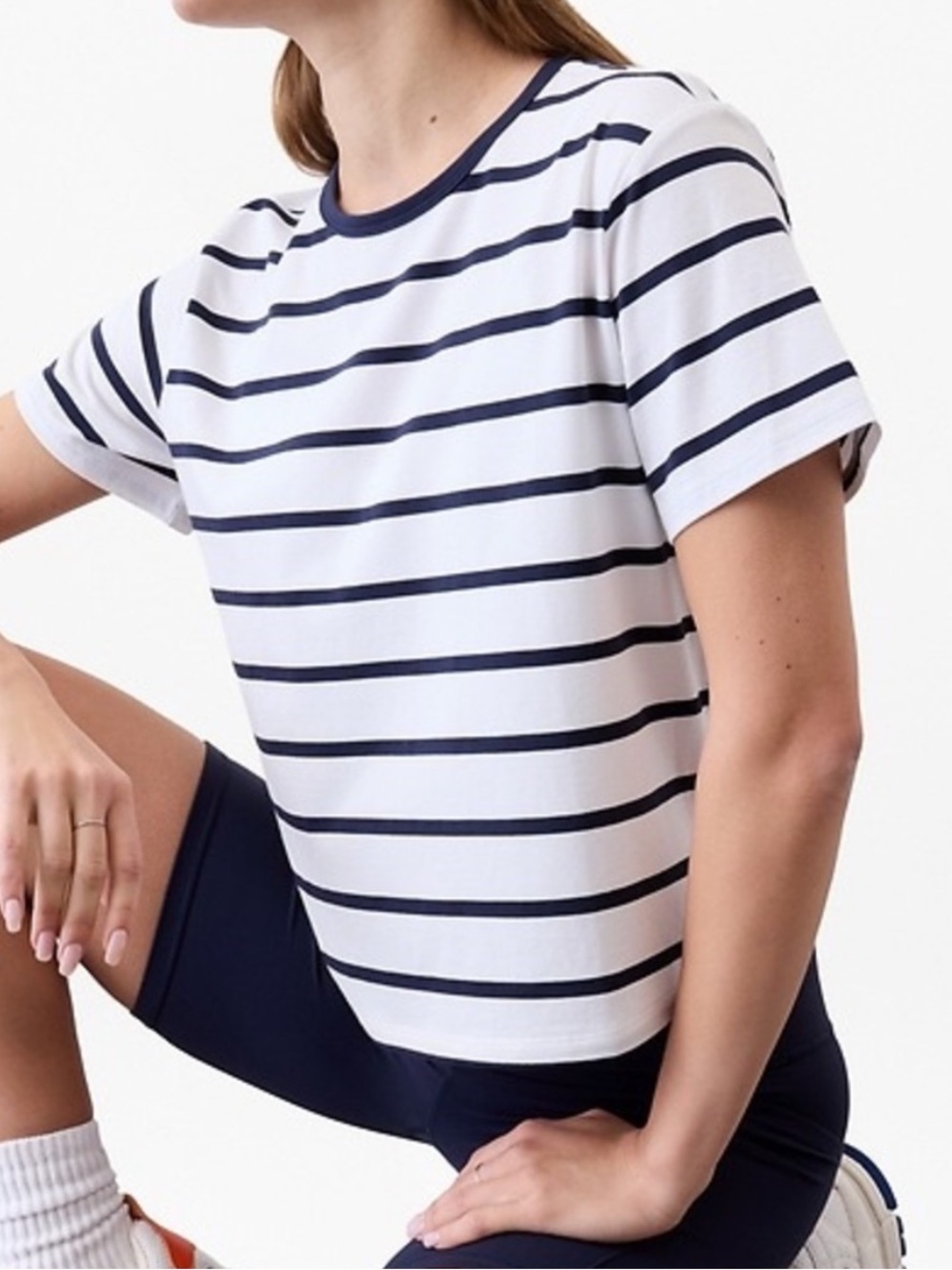 Athleta Essential Tee in Lightweight SUPIMA cotton